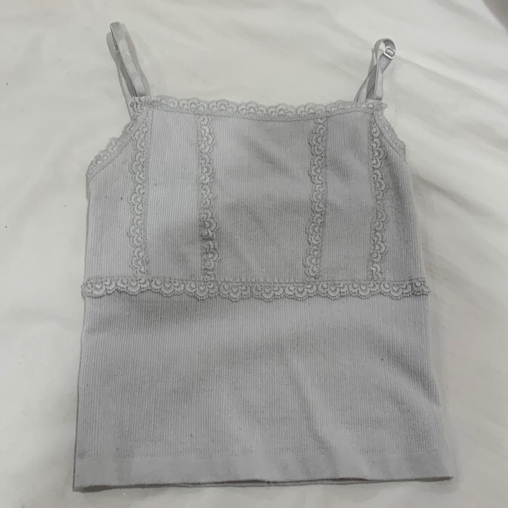tilly’s BDG white lace cami